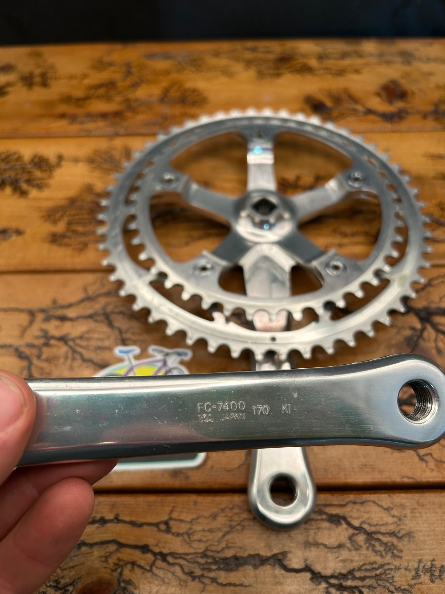 Shimano Dura Ace FC-7400 52/42 170mm Crankset