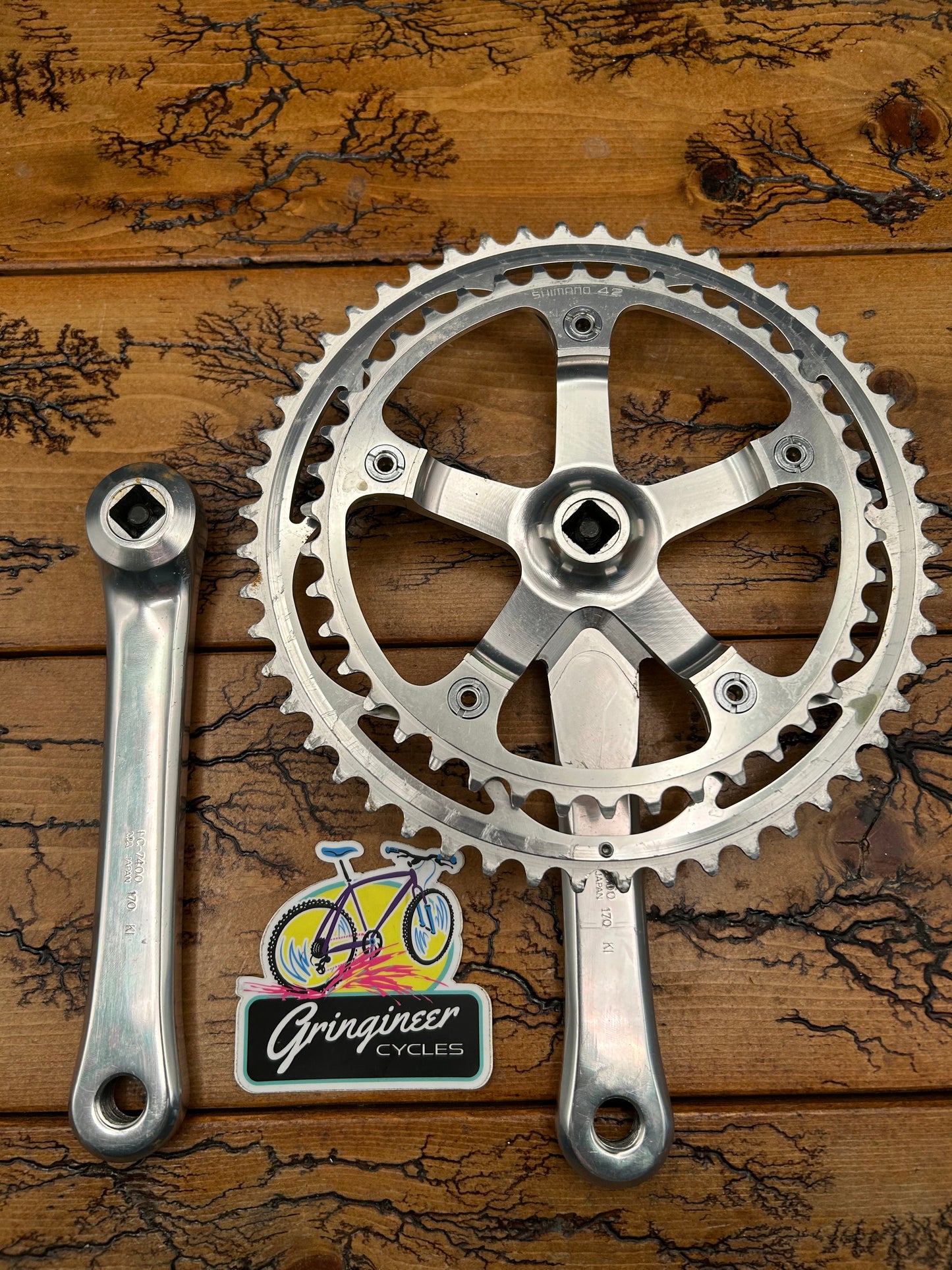 Shimano Dura Ace FC-7400 52/42 170mm Crankset