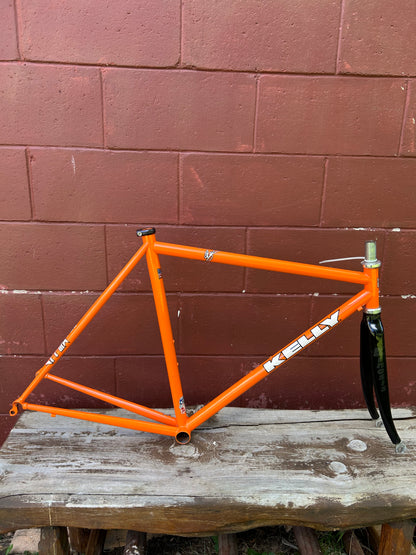 55cm Kelly Orange Road Bike Frameset