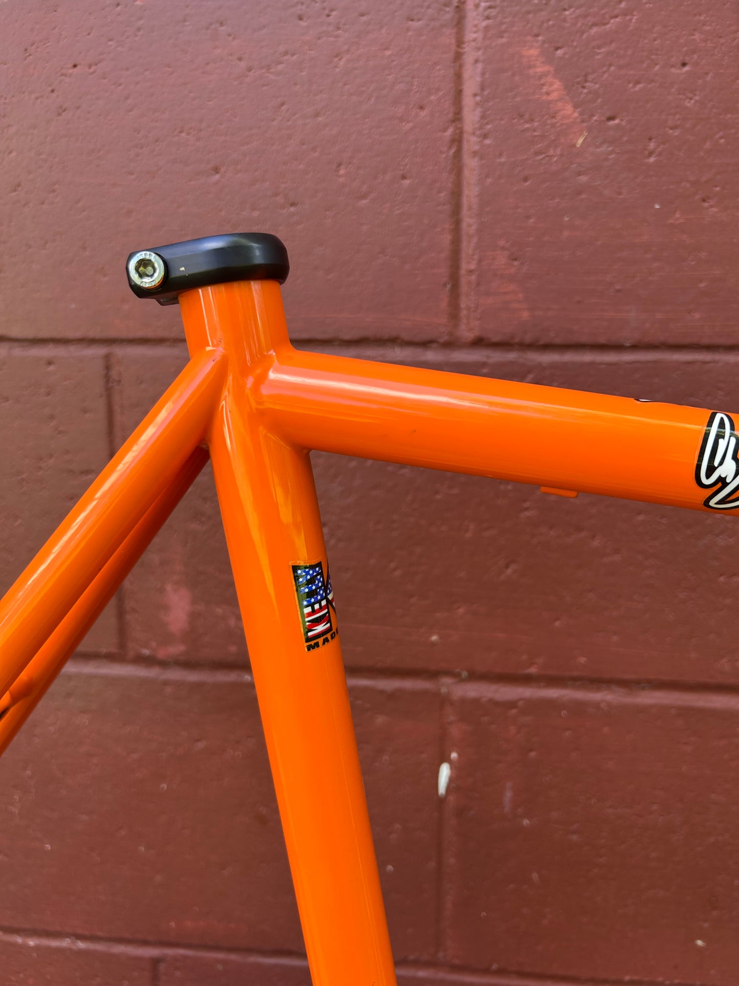 55cm Kelly Orange Road Bike Frameset