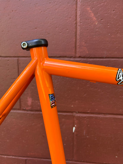 55cm Kelly Orange Road Bike Frameset