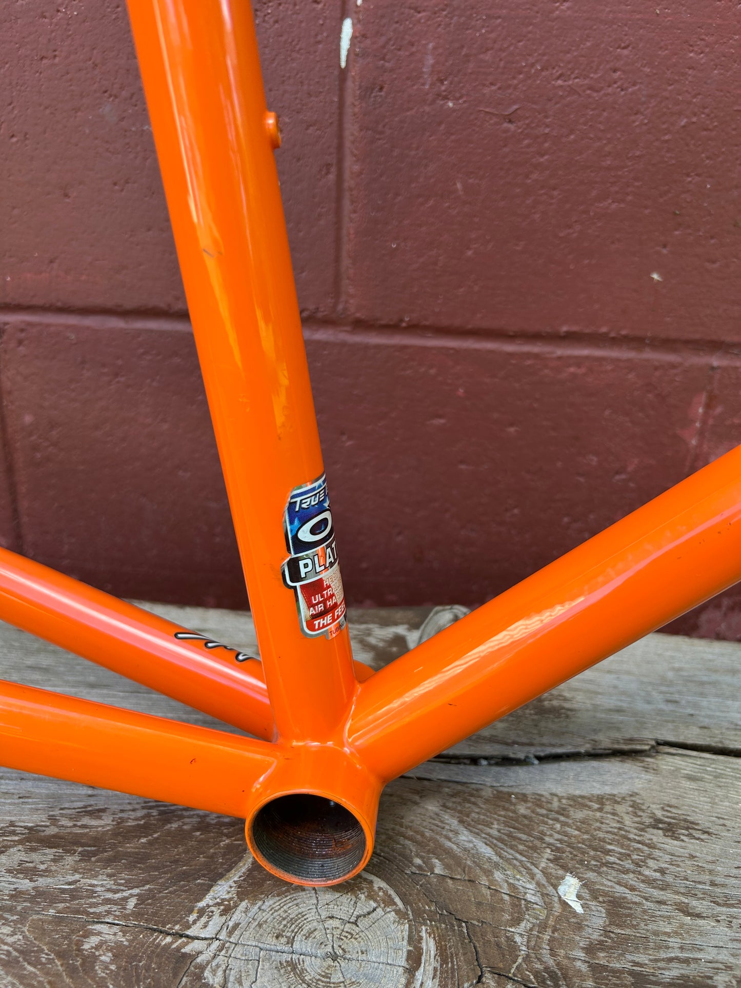 55cm Kelly Orange Road Bike Frameset