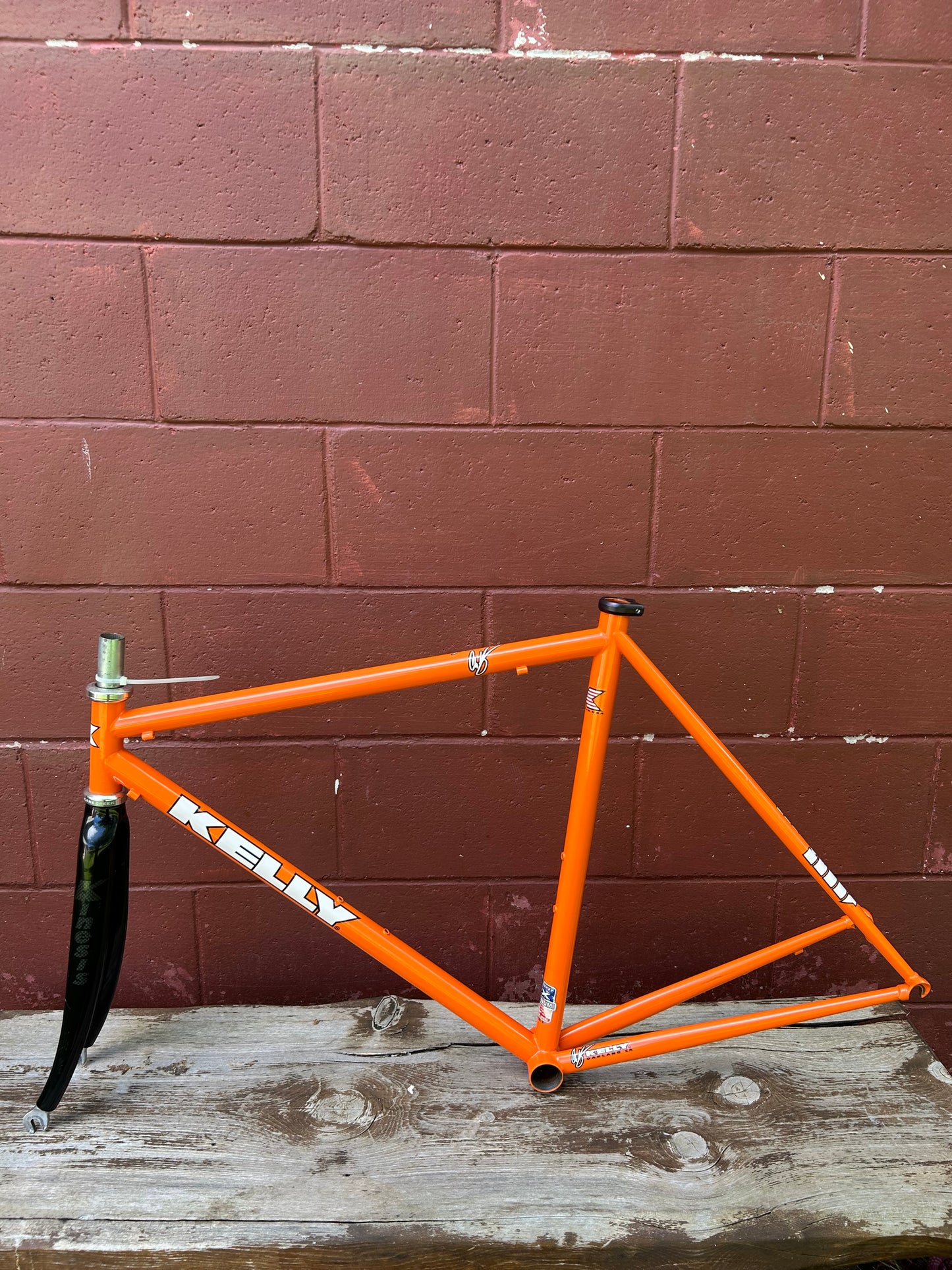 55cm Kelly Orange Road Bike Frameset