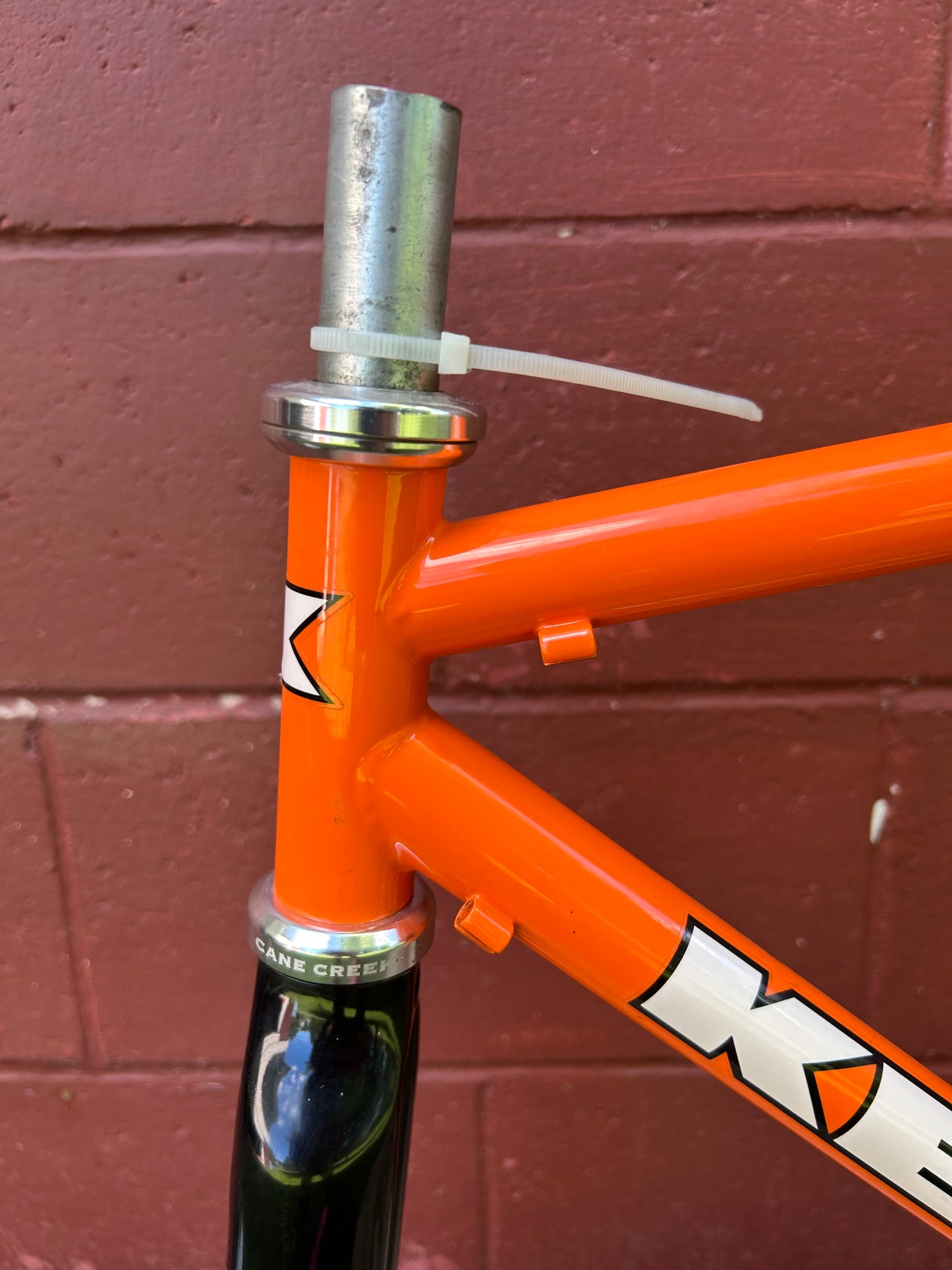 55cm Kelly Orange Road Bike Frameset