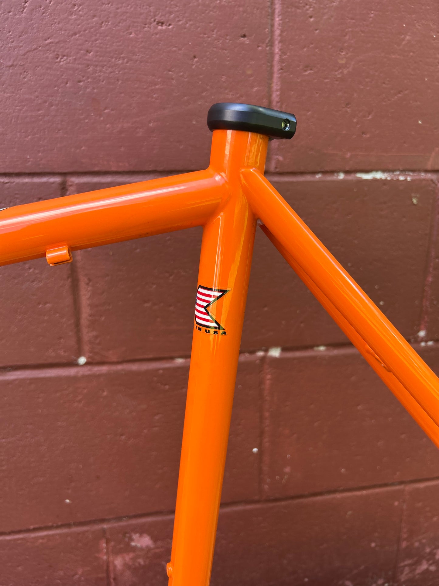 55cm Kelly Orange Road Bike Frameset
