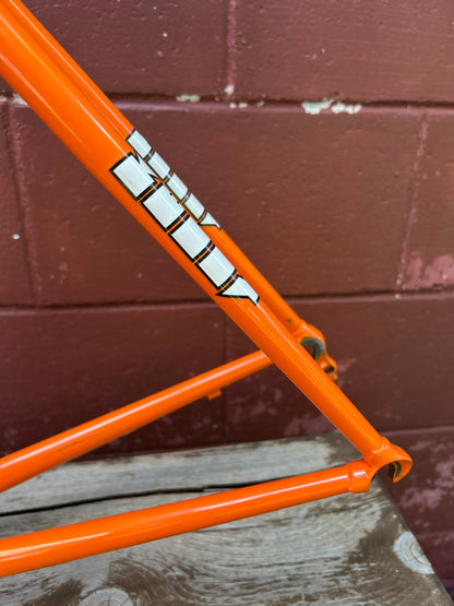 55cm Kelly Orange Road Bike Frameset
