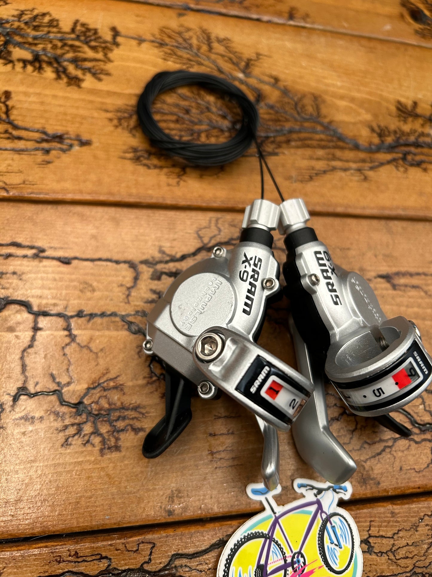 SRAM X9 3x9 Trigger Shifters NOS