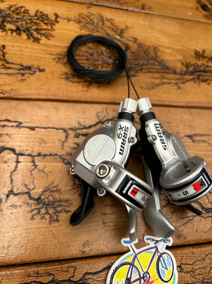 SRAM X9 3x9 Trigger Shifters NOS