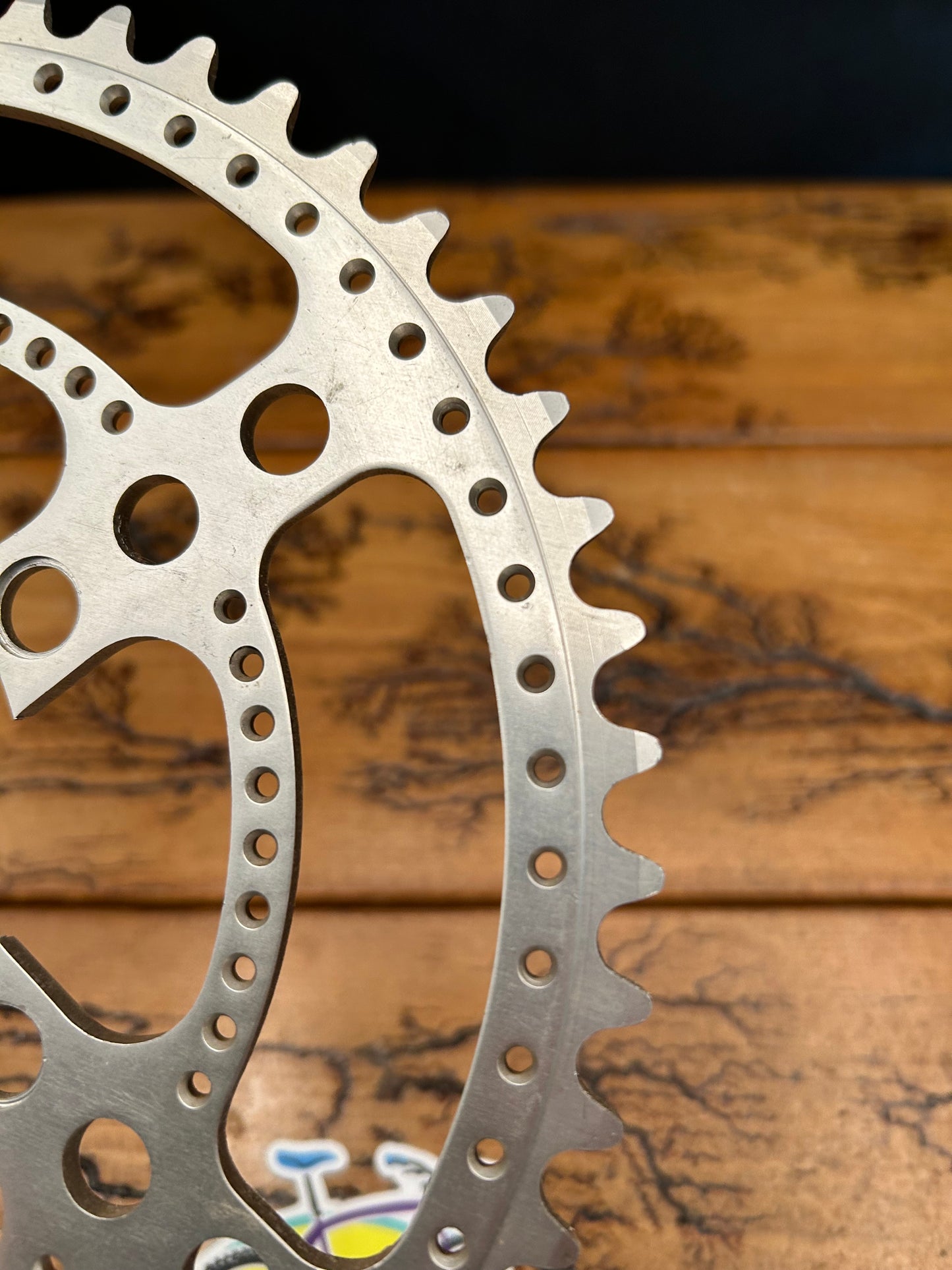 Stronglight 52 Tooth 5 Bolt 86 BCD Drillium Chainring