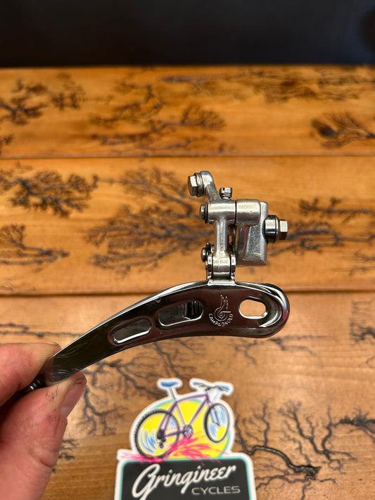 Campagnolo Record 3 Hole Braze On Front Derailleur