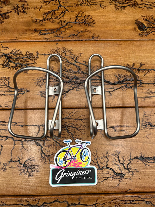 King Cage Stainless Steel Water Bottle Cages Set of 2