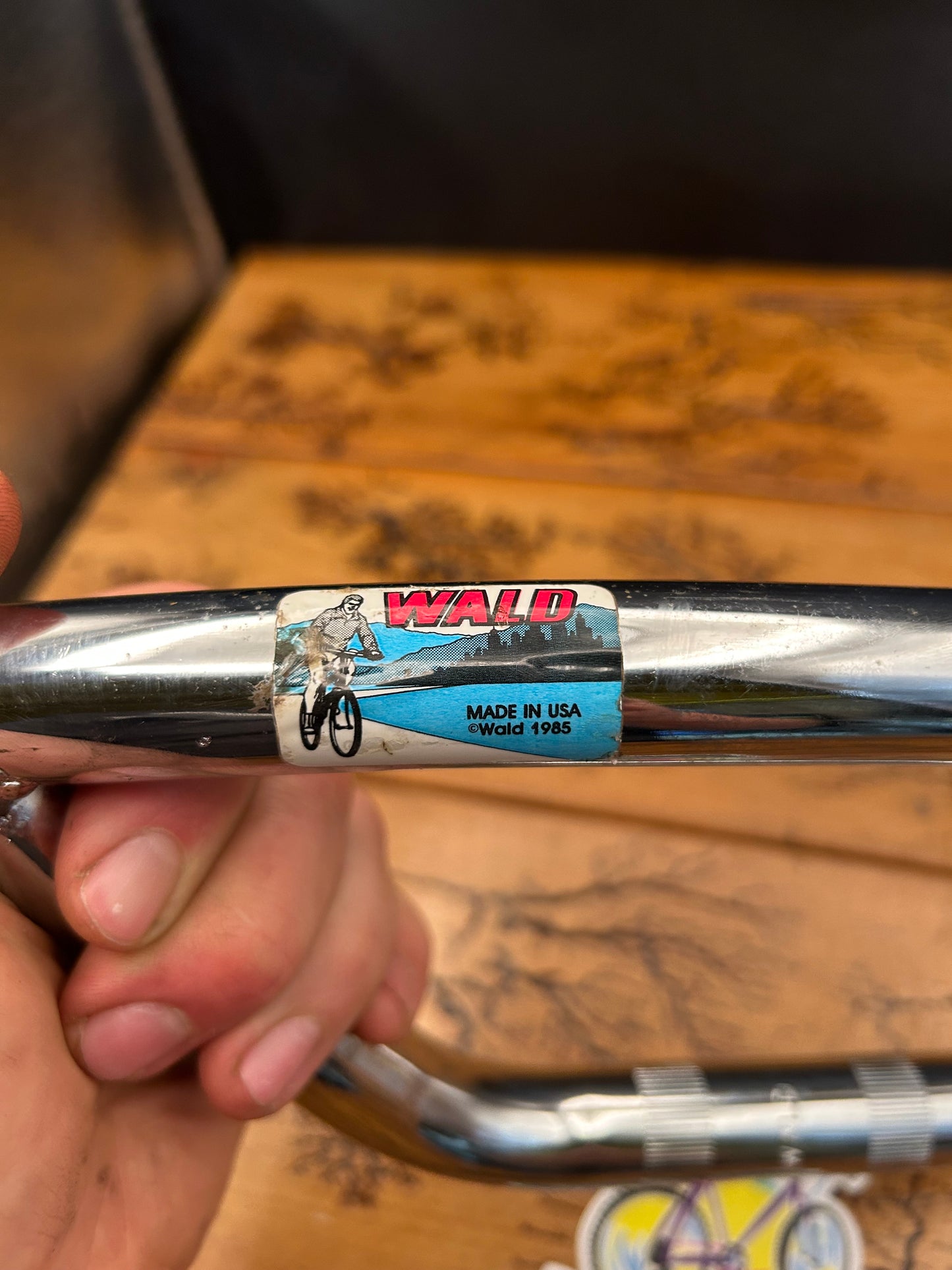 Wald 660mm 22.2mm Steel Handlebar