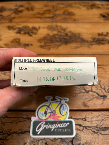 Suntour Pro-Compe Ultra 14-19 6 Speed Freewheel NOS