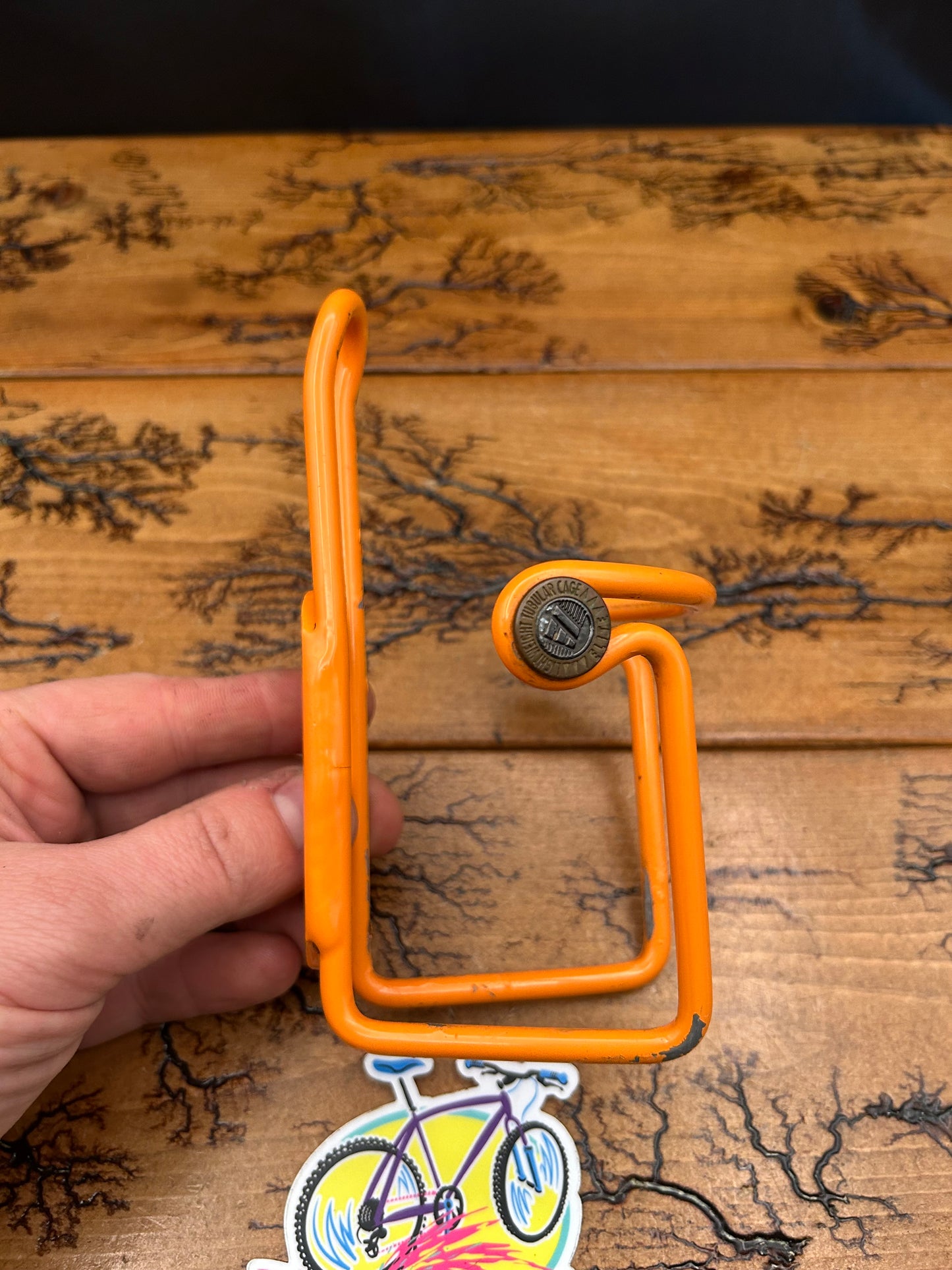 Elite Ciussi Orange Water Bottle Cage