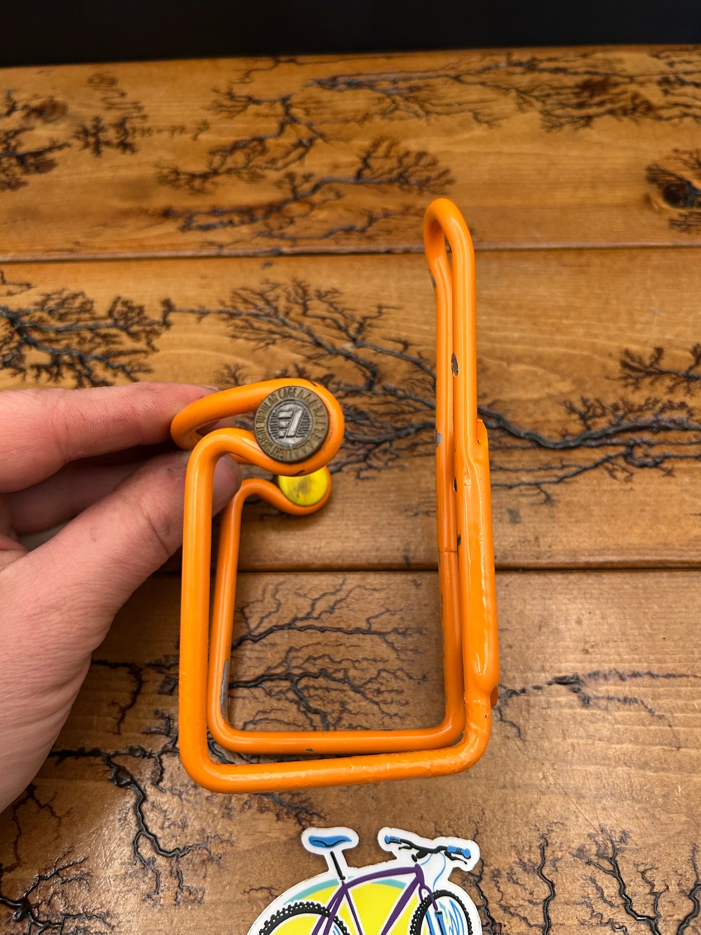Elite Ciussi Orange Water Bottle Cage