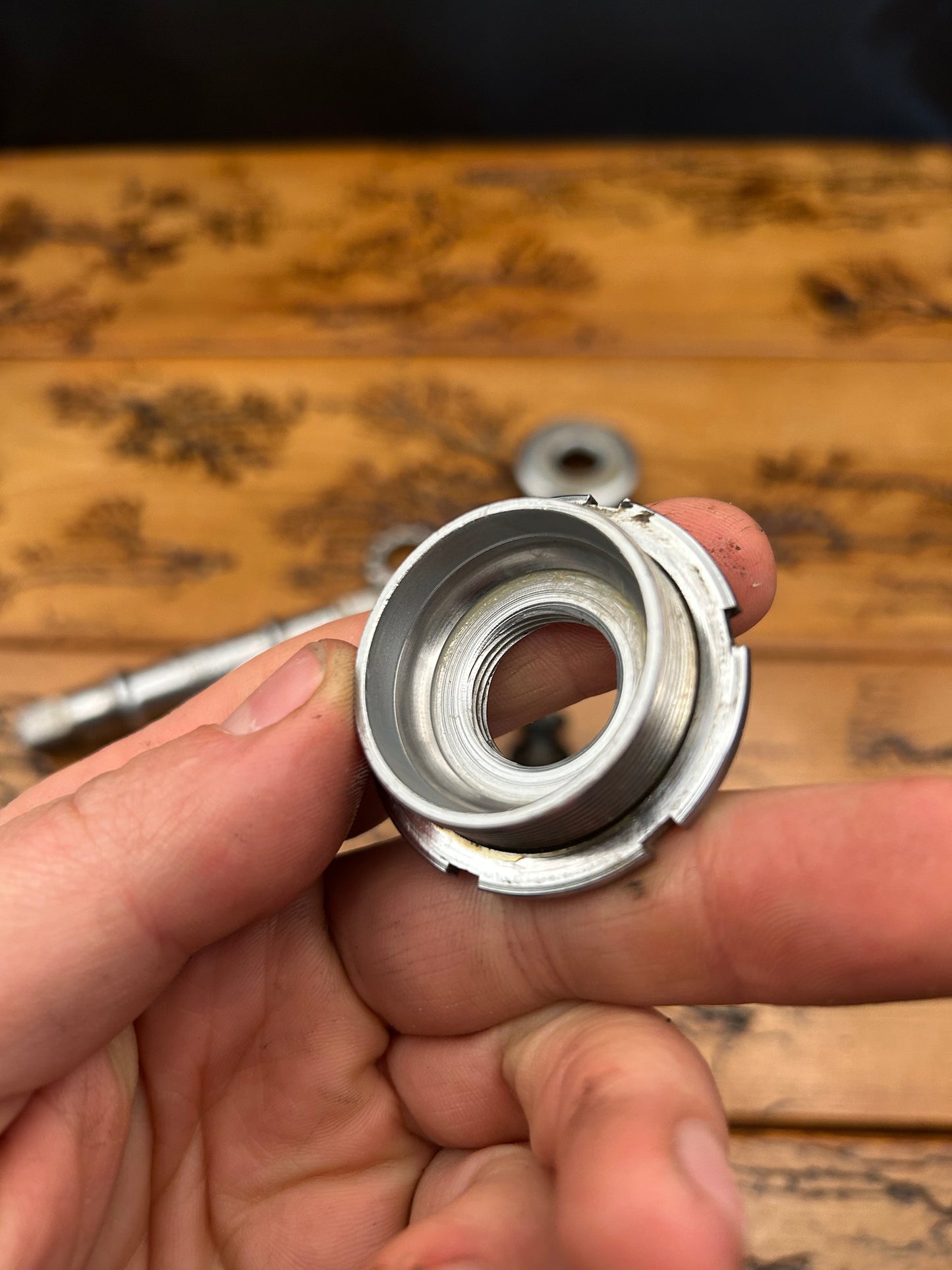 Campagnolo 114x68 English Threaded Square Taper Bottom Bracket