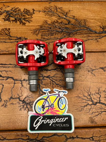 Scott Red SPD Clipless Pedals