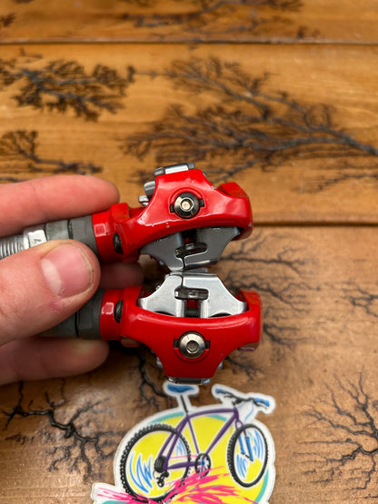 Scott Red SPD Clipless Pedals