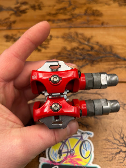 Scott Red SPD Clipless Pedals