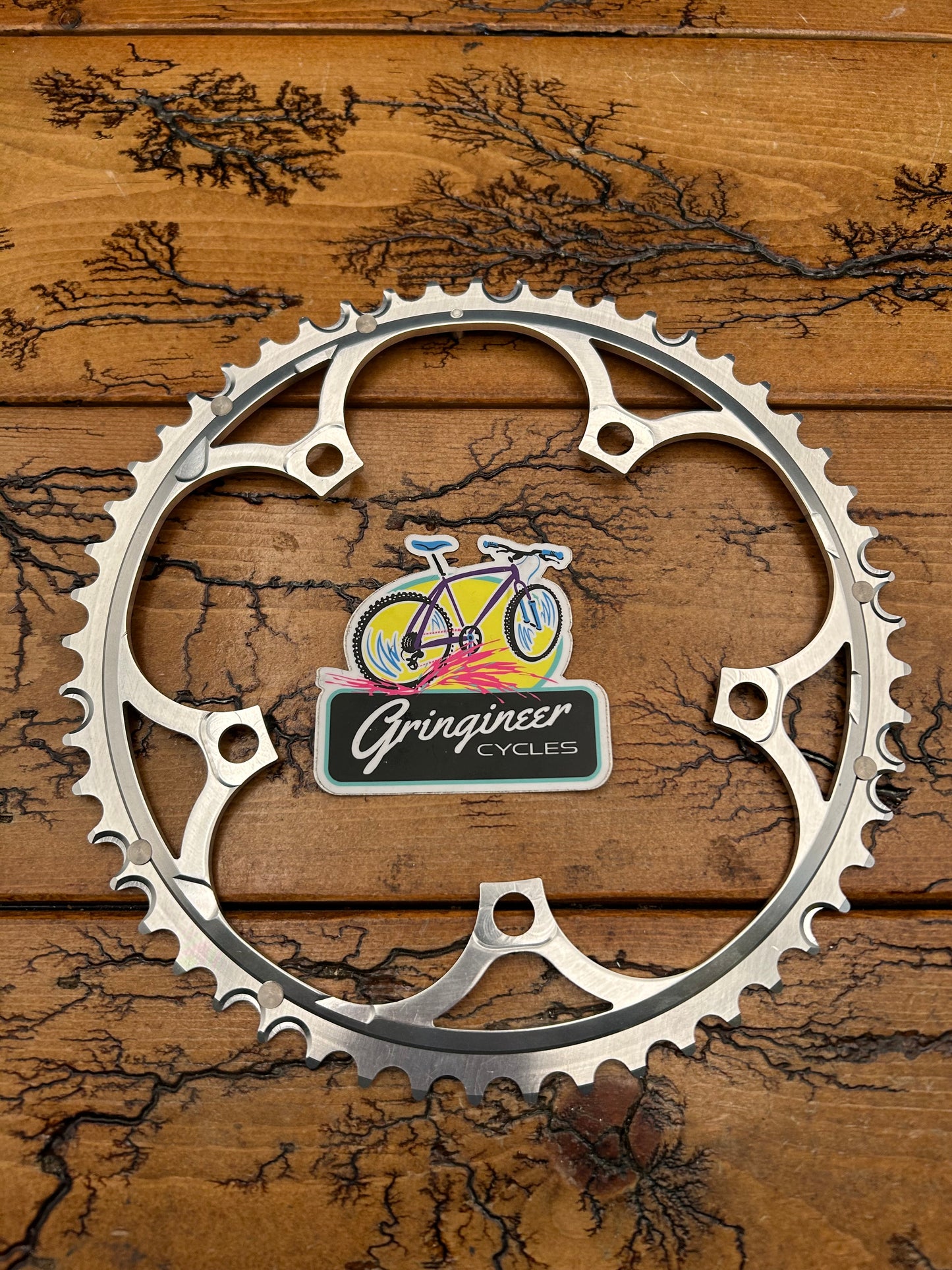 Campagnolo Ultra Drive 53 Tooth 10 Speed 135 BCD Chainring NOS