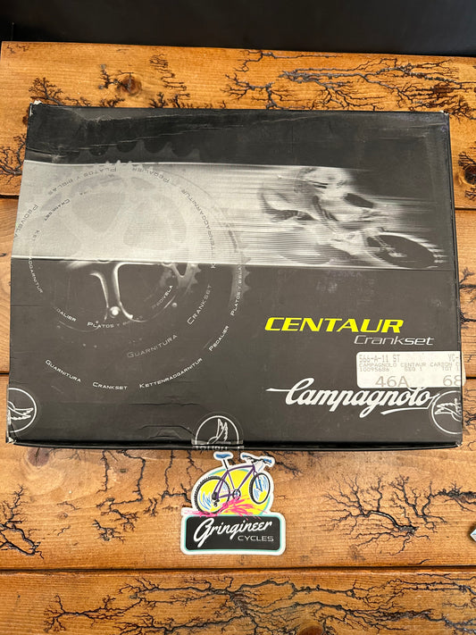 Campagnolo Centaur 48/34 10 Speed Square Taper Carbon Crankset NOS
