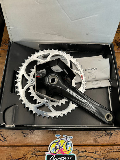 Campagnolo Centaur 48/34 10 Speed Square Taper Carbon Crankset NOS