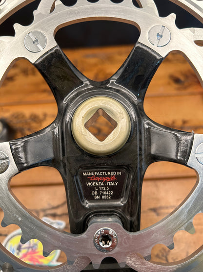 Campagnolo Centaur 48/34 10 Speed Square Taper Carbon Crankset NOS