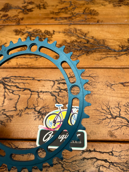 Shimano 39 Tooth 130 BCD Blue Anodized Chainring