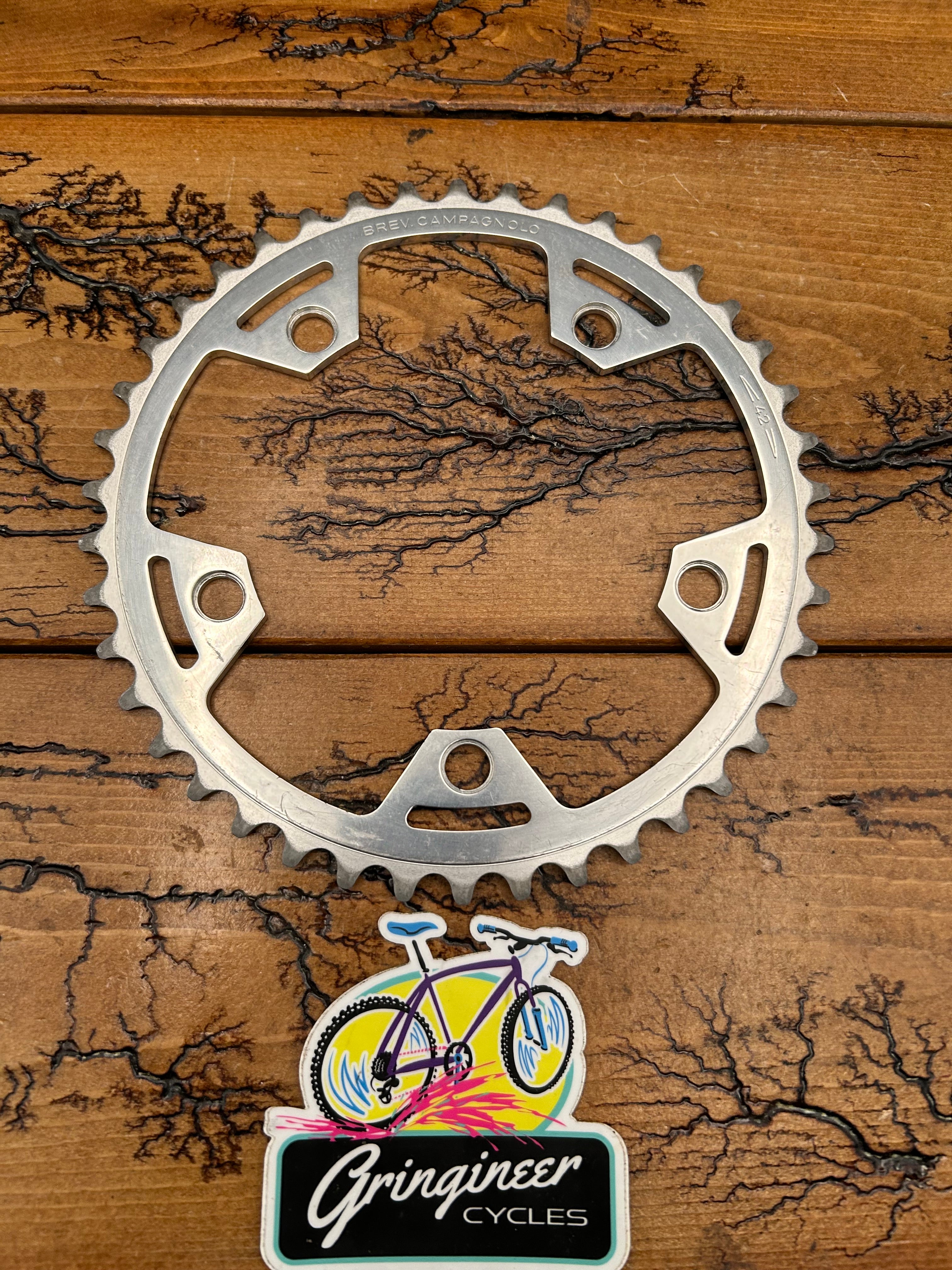 Campagnolo 42 Tooth 116 BCD Chainring – Gringineer Cycles