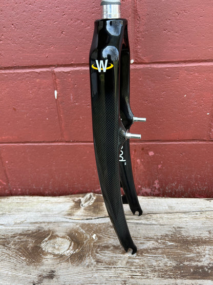Winwood Carbon 700c Disc or Cantilever Brake 1 1/8 Inch Threadless Carbon Fork