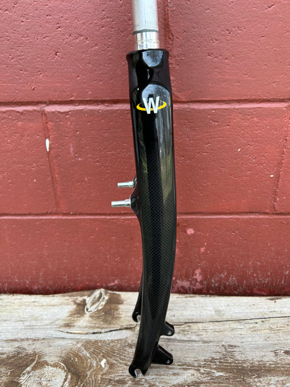 Winwood Carbon 700c Disc or Cantilever Brake 1 1/8 Inch Threadless Carbon Fork