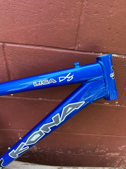 2007 17" Kona Lisa DS Full Suspension Frame