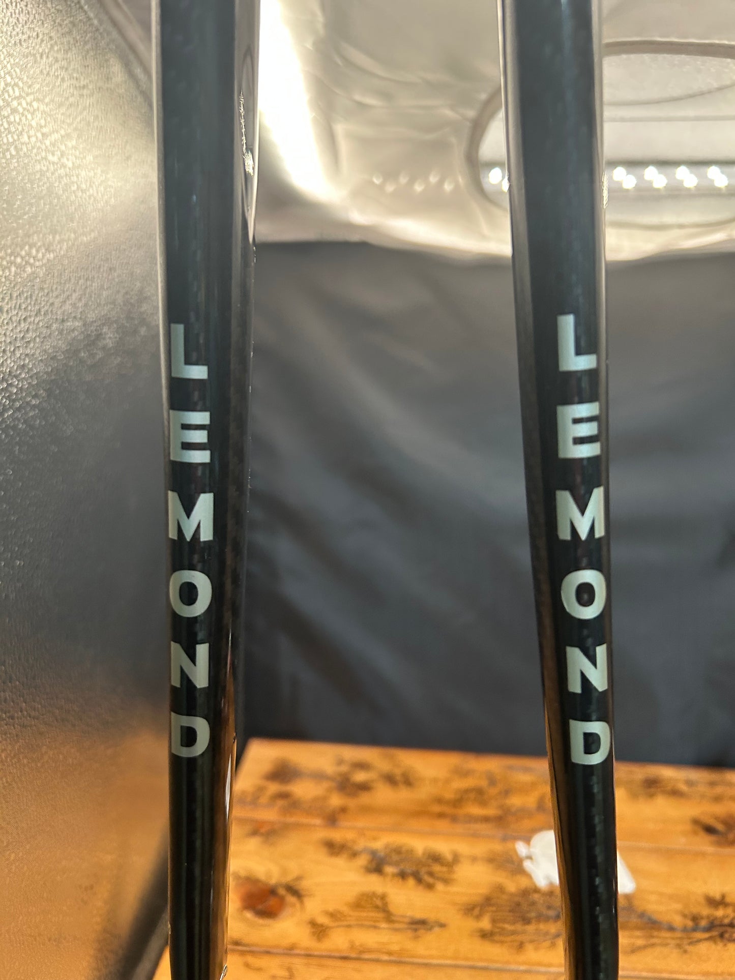 2003 53cm Lemond Tete De Course Titanium Lugged Carbon Frameset