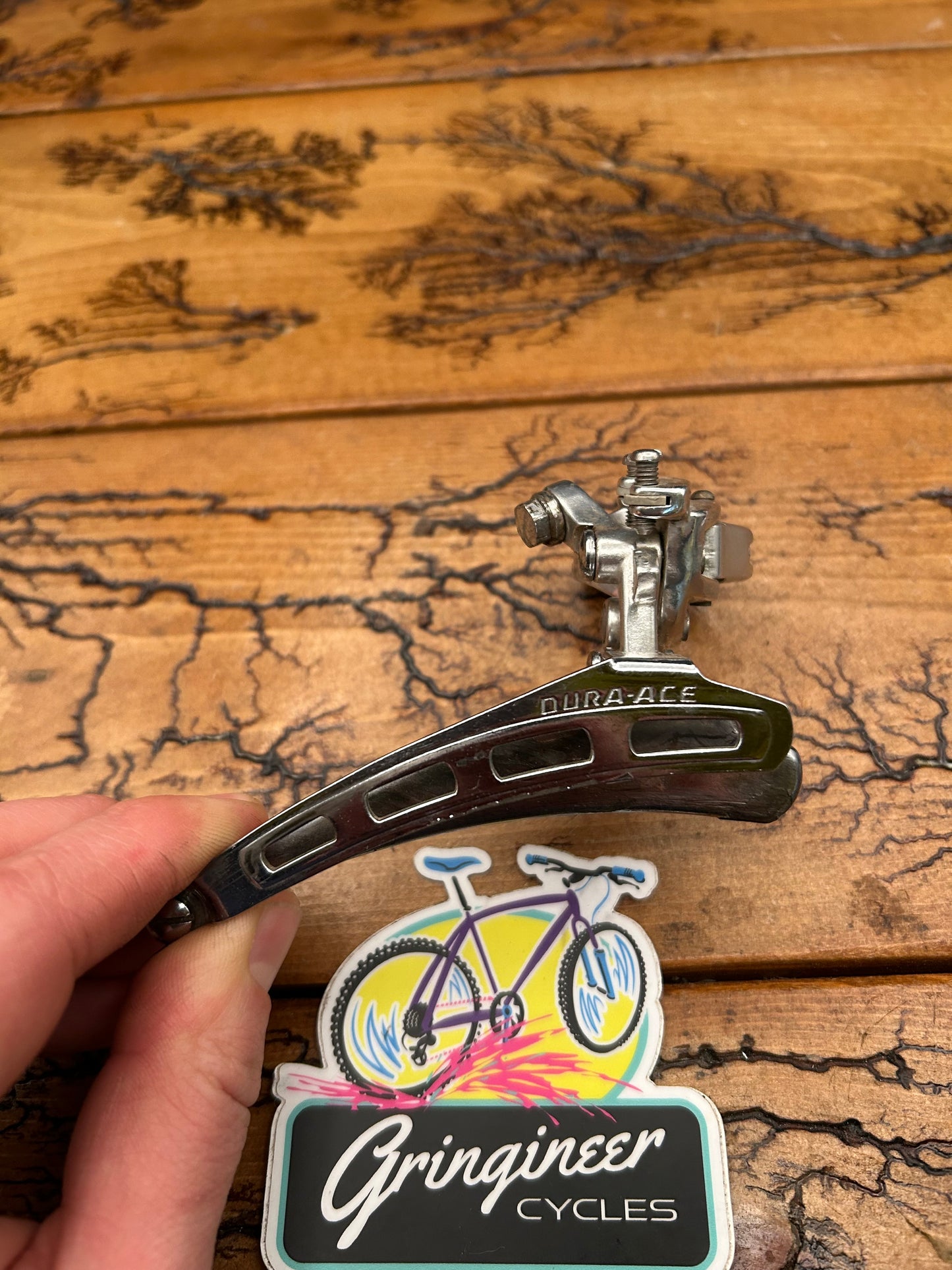 Shimano Dura Ace EA-100 Silver Front Derailleur