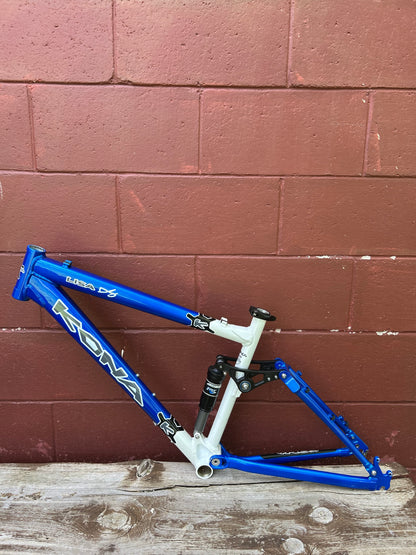 2007 17" Kona Lisa DS Full Suspension Frame