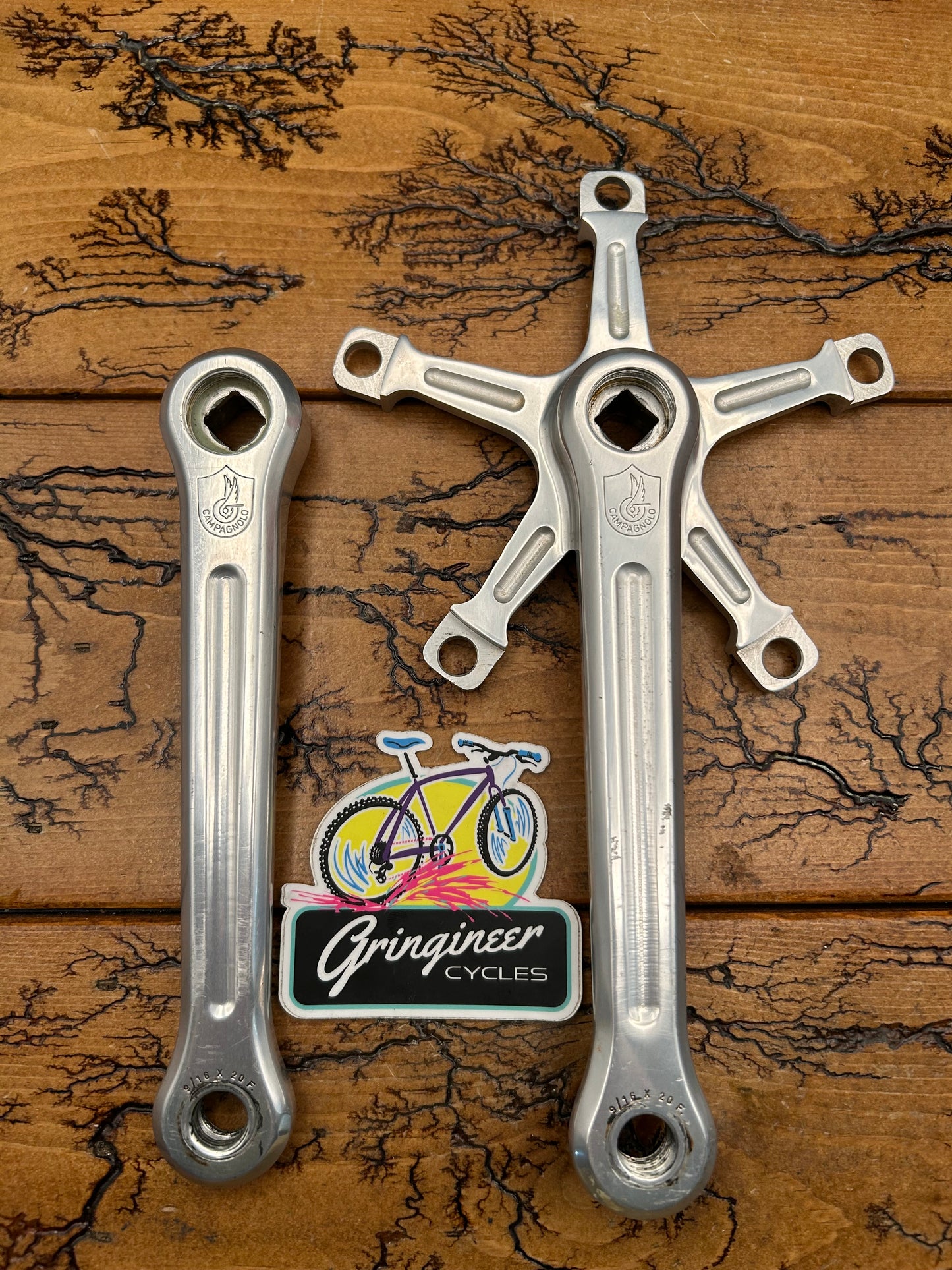 Campagnolo Nuovo Recod Strada 170mm 144 BCD Crankset