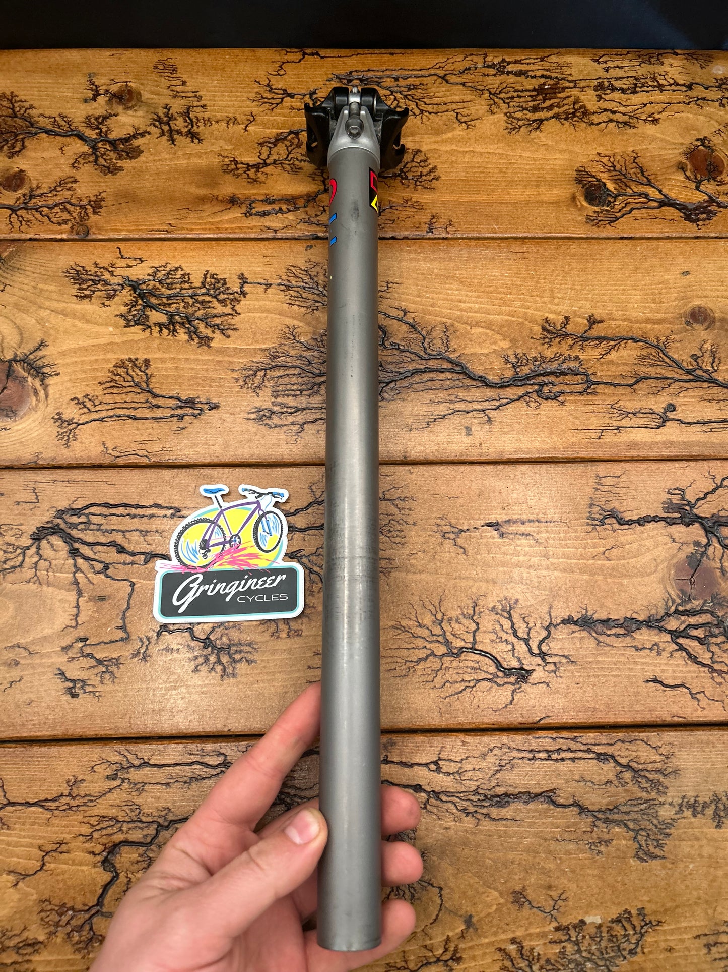 Dean 26.8mm x 400mm Titanium Seatpost