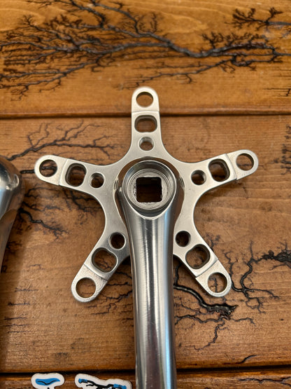 Topline Triple 110 BCD / 56 BCD 175mm Silver Crankset