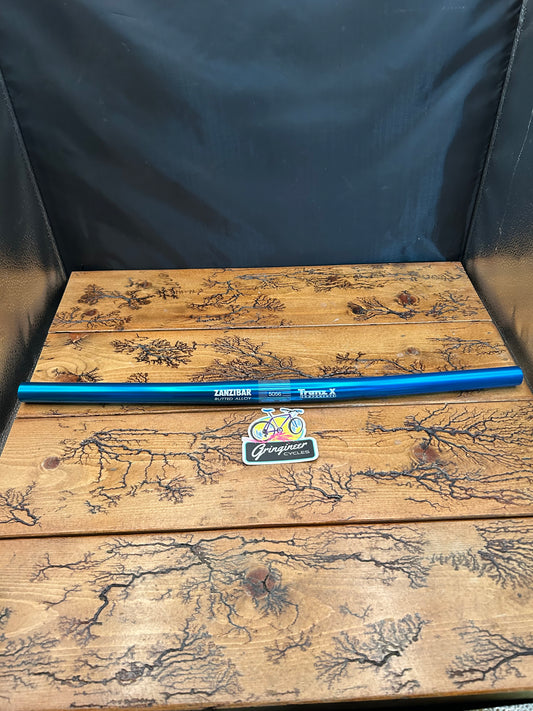 Tranz X Components Zanzibar 545mm 25.4mm Blue Anodized Handlebar NOS