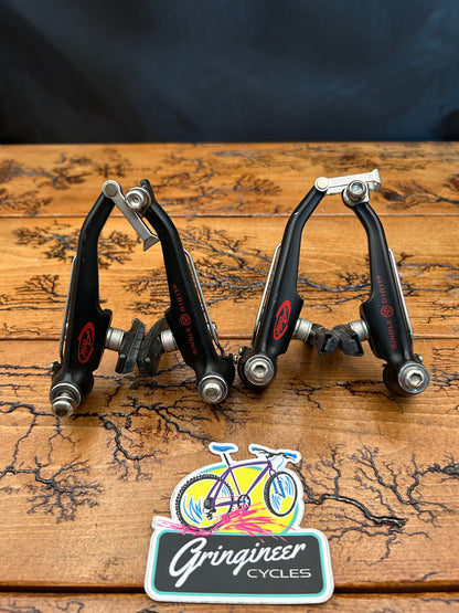 Avid Single Digit 5R Black and Red V Brake Set