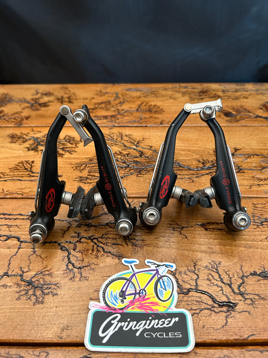 Avid Single Digit 5R Black and Red V Brake Set