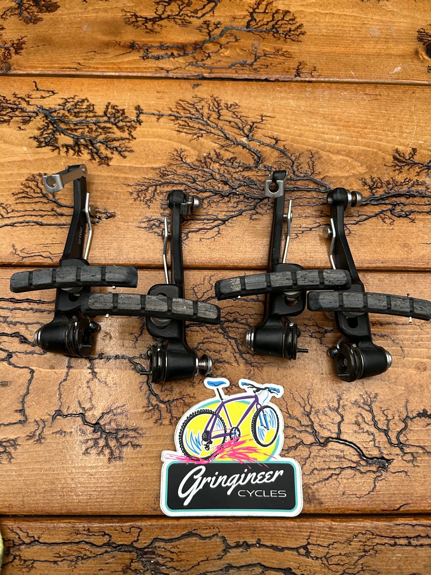 Avid Single Digit 5R Black and Red V Brake Set