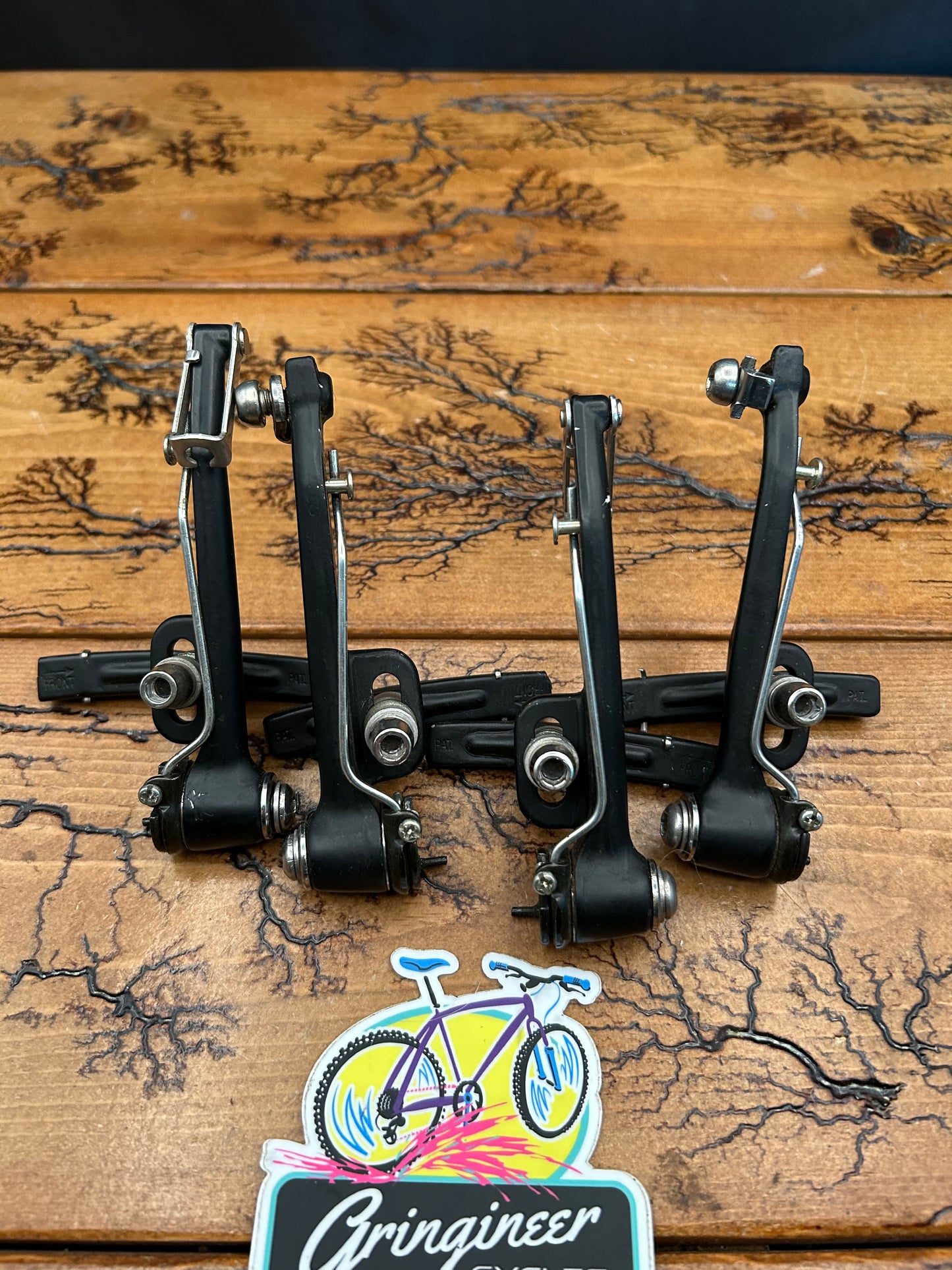 Avid Single Digit 5R Black and Red V Brake Set