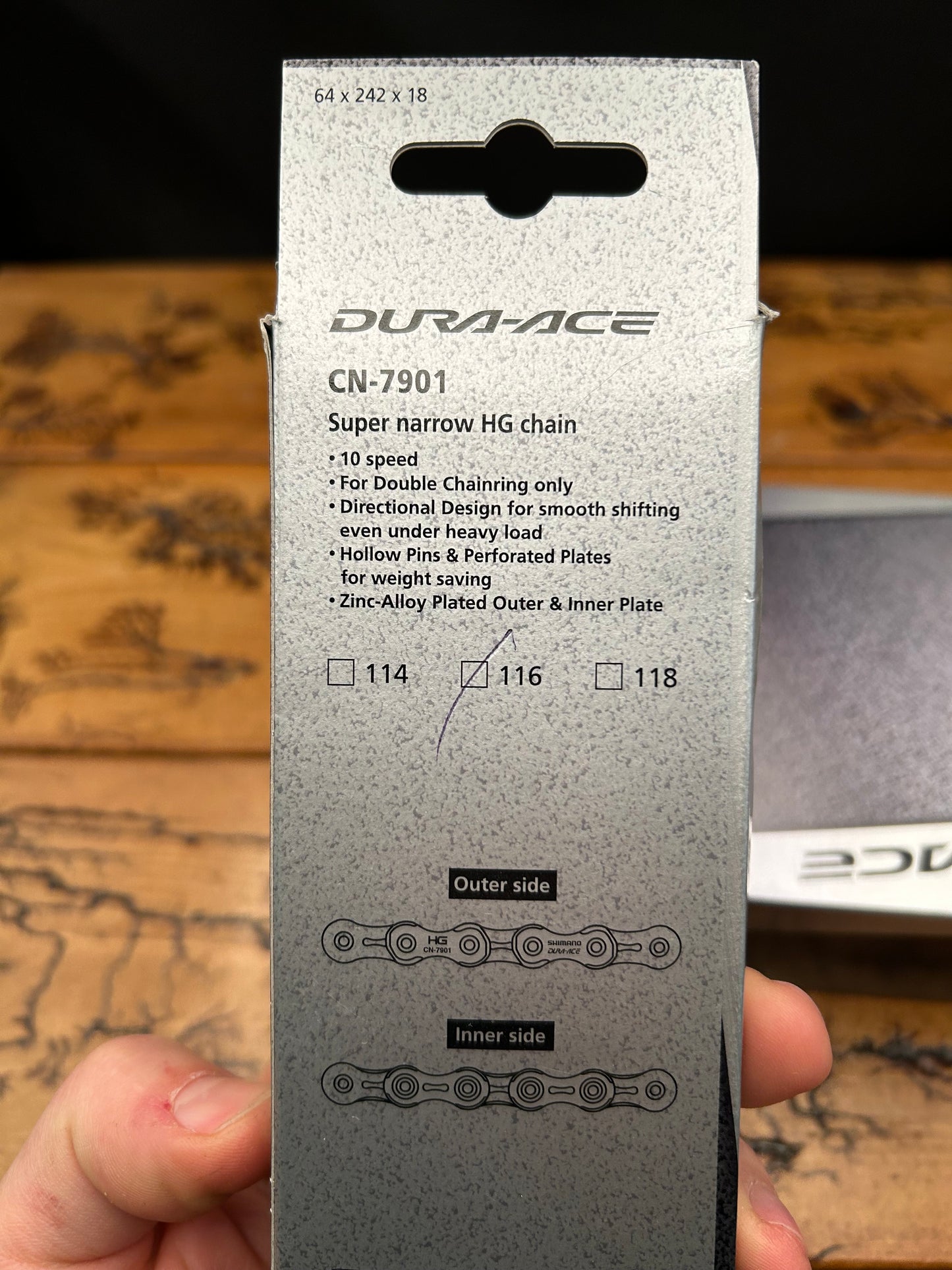 Shimano Dura Ace CS-7900 11-25 10 Speed Cassette And CN-7901 10 Speed Chain NOS
