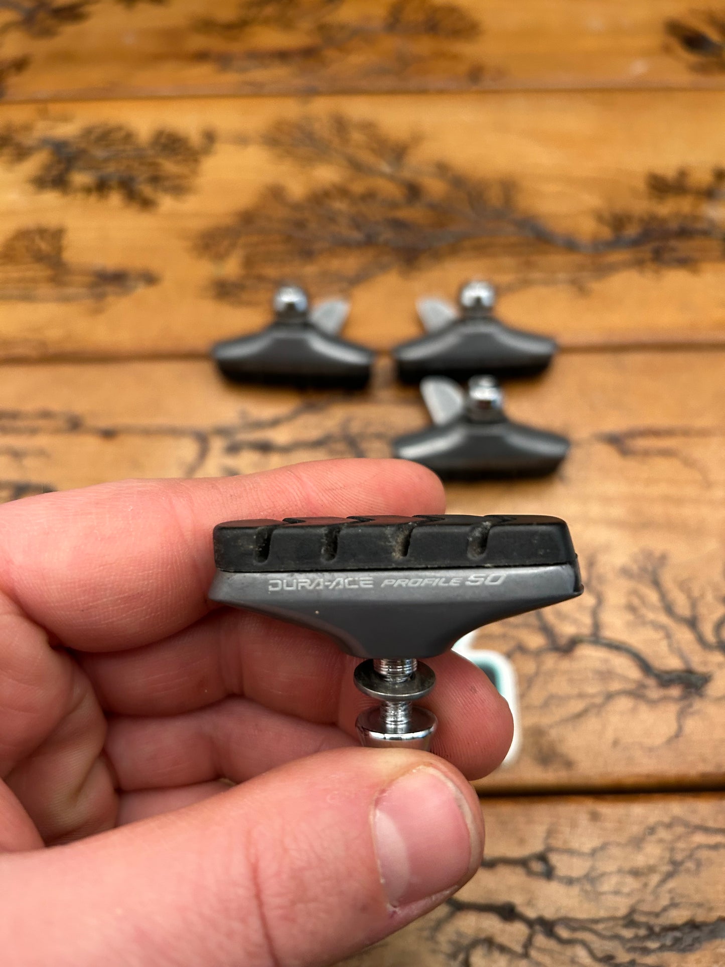 Shimano Dura Ace Profile 50 Brake Pads and Shoes Set of 4