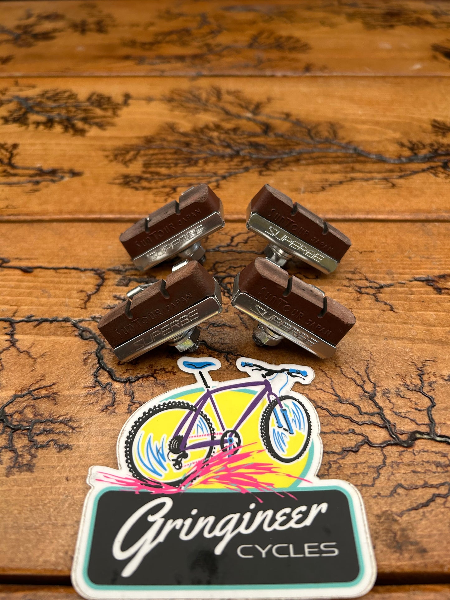 Suntour Superbe Brake Pads Set of 4