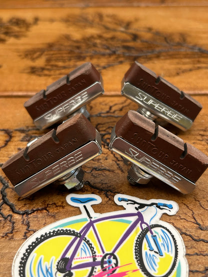 Suntour Superbe Brake Pads Set of 4