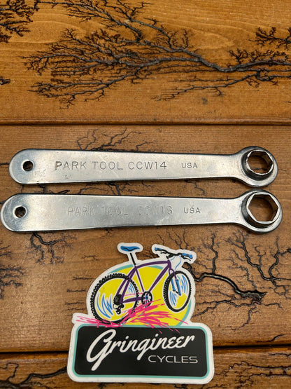 Park Tool CCW14 CCW16 Cotterless Crank Wrenchs