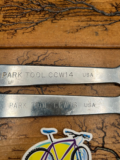 Park Tool CCW14 CCW16 Cotterless Crank Wrenchs