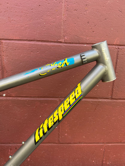 1996 15" Litespeed Obed Titanium Frame